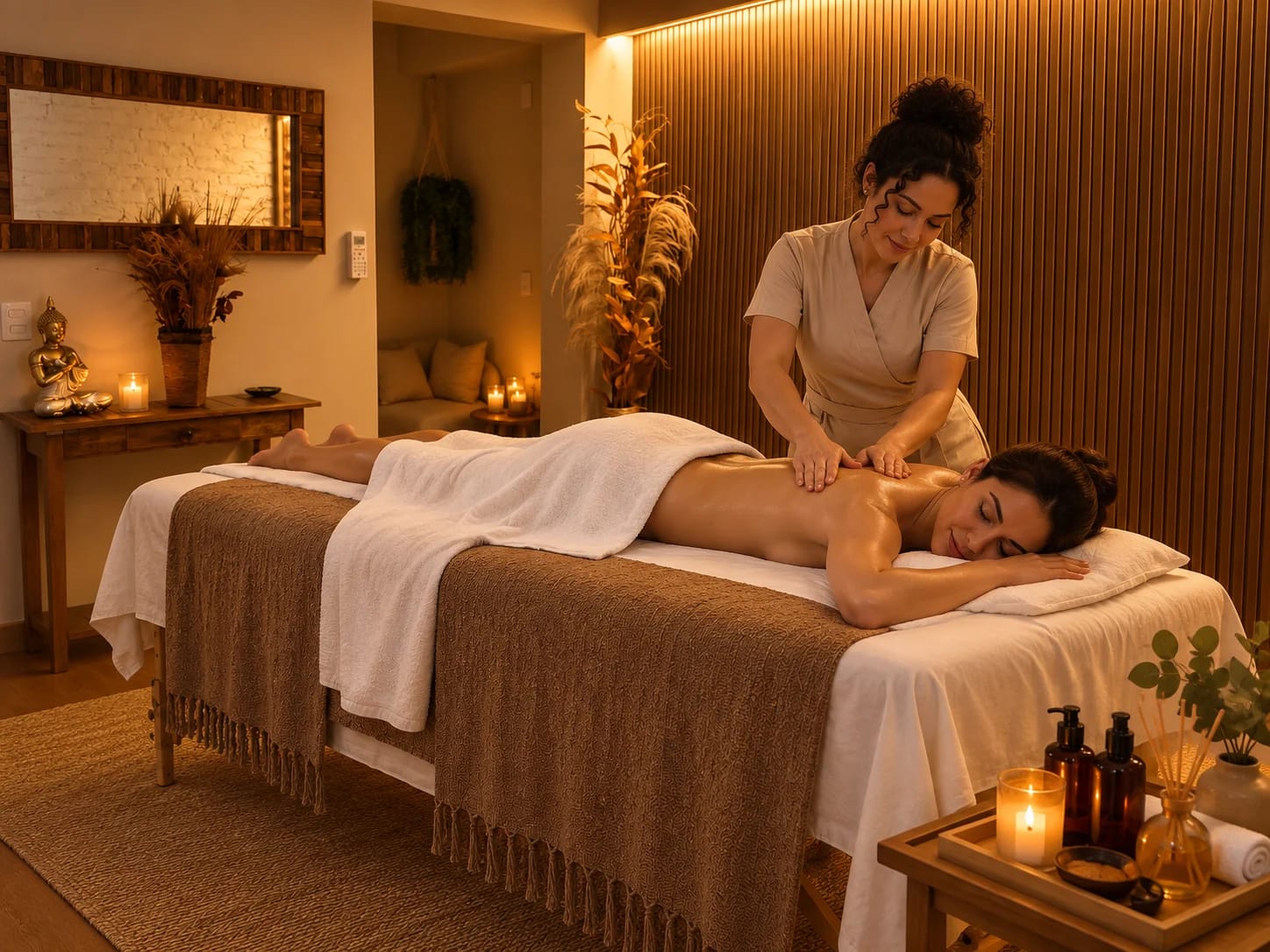 Massagem Relaxante, Aruna SPA em Campinas