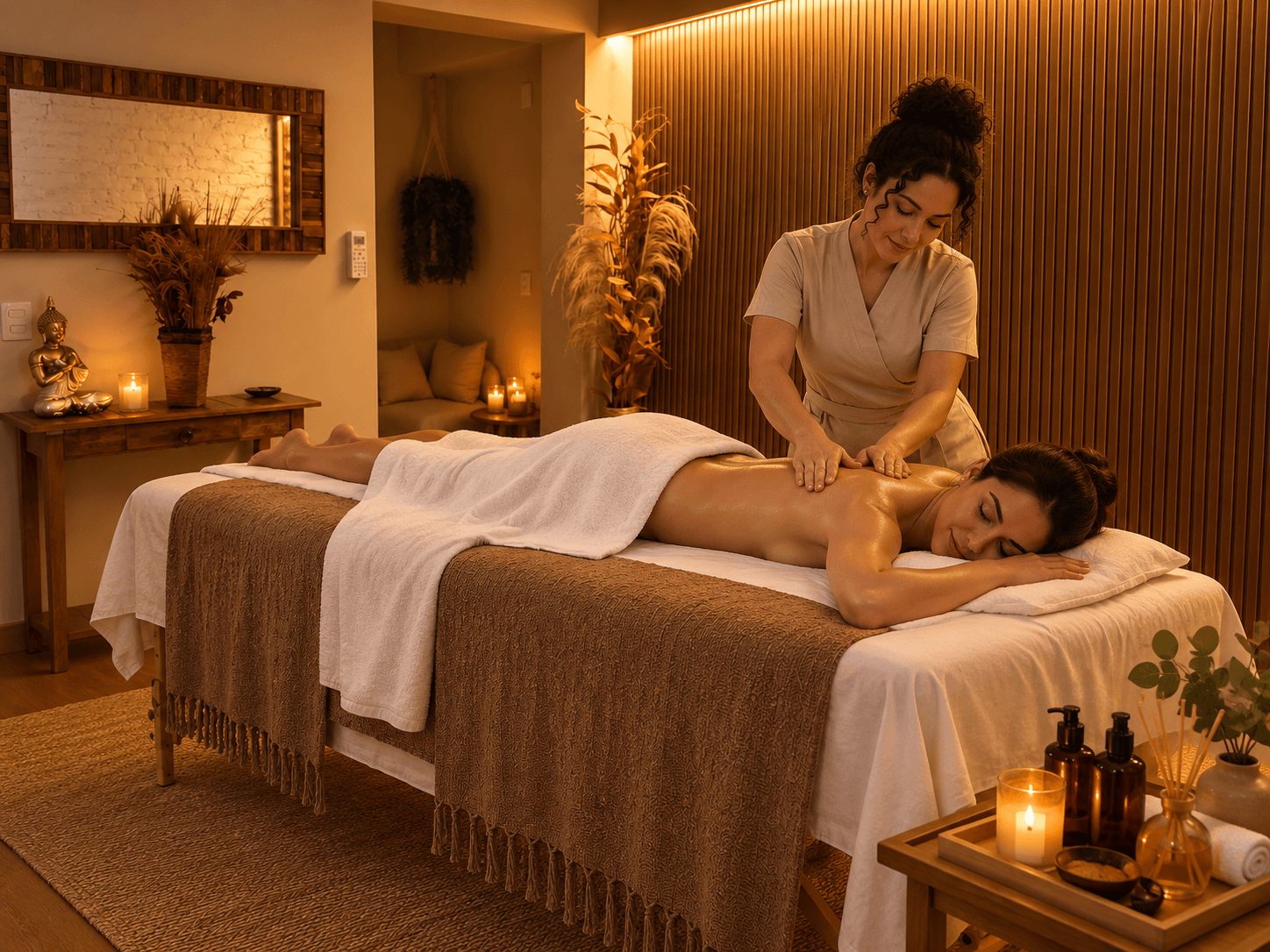 Massagem Relaxante, Aruna SPA em Campinas