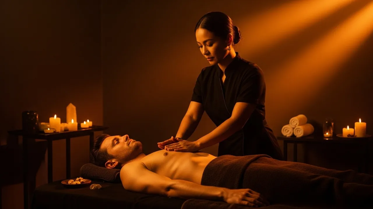 Massagem tântrica profissional em Campinas - Terapeuta especializada em técnicas tântricas relaxantes e terapêuticas