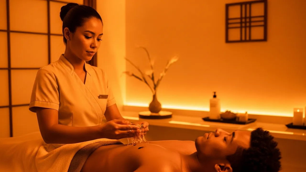 Massagem nuru casa de massagem Campinas - Aruna SPA técnica japonesa