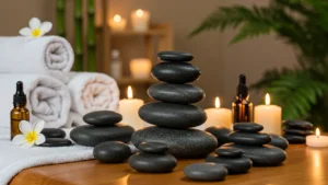 Massagem com pedras quentes Campinas equipamentos profissionais