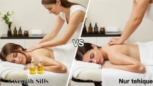 Comparação entre Técnicas de Massagem Tradicional e Nuru